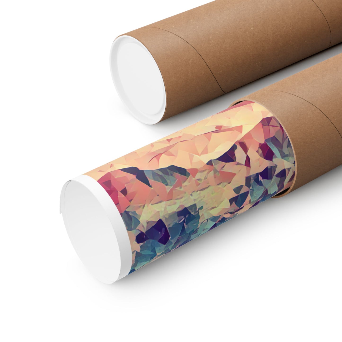 Capitol Reef National Park Poster – Geometric Poly Art Landscape Print (Multiple Sizes Available)